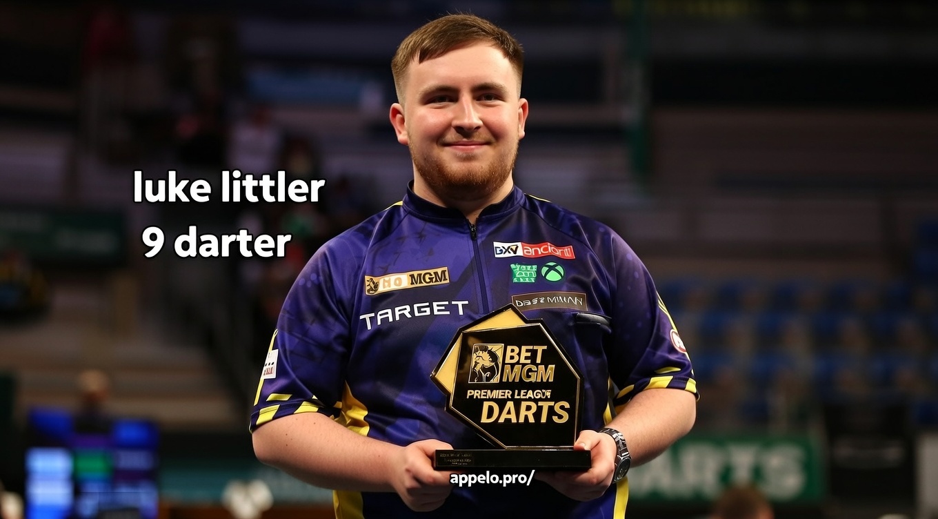 luke littler 9 darter